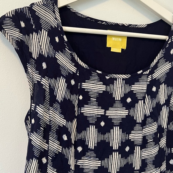 Anthropologie Maeve Pattern Flowy Dress - Picture 3 of 12